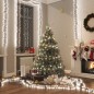 vidaXL Tira de luces de racimo con 400 LED PVC blanco frío 7,4 m vidaXL Tira de luces de racimo con 400 LED PVC blanco frío 7,4 m