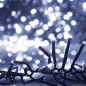 vidaXL Tira de luces de racimo con 400 LED PVC blanco frío 7,4 m vidaXL Tira de luces de racimo con 400 LED PVC blanco frío 7,4 m