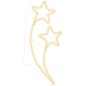 vidaXL Tira de luces de estrella 2 uds blanco cálido 125,5x53x4,5 cm vidaXL Tira de luces de estrella 2 uds blanco cálido 125,5x53x4,5 cm