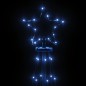 vidaXL Árbol de Navidad cónico 108 LED azul 70x180 cm vidaXL Árbol de Navidad cónico 108 LED azul 70x180 cm