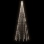 vidaXL Árbol de Navidad cónico 732 LED blanco frío 160x500 cm vidaXL Árbol de Navidad cónico 732 LED blanco frío 160x500 cm