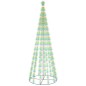 vidaXL Árbol de Navidad cónico 732 LEDs de colores 160x500 cm vidaXL Árbol de Navidad cónico 732 LEDs de colores 160x500 cm