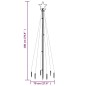 vidaXL Árbol de Navidad con pincho 108 LED de colores 180 cm vidaXL Árbol de Navidad con pincho 108 LED de colores 180 cm