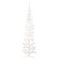 vidaXL Medio árbol de Navidad artificial con soporte blanco 210 cm vidaXL Medio árbol de Navidad artificial con soporte blanco 210 cm
