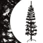 vidaXL Medio árbol de Navidad artificial con soporte negro 150 cm vidaXL Medio árbol de Navidad artificial con soporte negro 150 cm