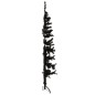 vidaXL Medio árbol de Navidad artificial con soporte negro 150 cm vidaXL Medio árbol de Navidad artificial con soporte negro 150 cm