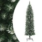 vidaXL Árbol de Navidad artificial estrecho con soporte PVC 210 cm vidaXL Árbol de Navidad artificial estrecho con soporte PVC 210 cm