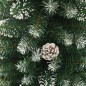 vidaXL Árbol de Navidad artificial estrecho con soporte PVC 210 cm vidaXL Árbol de Navidad artificial estrecho con soporte PVC 210 cm