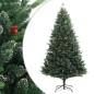 vidaXL Árbol de Navidad artificial con bisagras y frutos rojos 180 cm vidaXL Árbol de Navidad artificial con bisagras y frutos rojos 180 cm