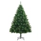 vidaXL Árbol de Navidad artificial con bisagras y soporte 180 cm vidaXL Árbol de Navidad artificial con bisagras y soporte 180 cm