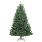 vidaXL Árbol de Navidad artificial con bisagras y soporte verde 120 cm vidaXL Árbol de Navidad artificial con bisagras y soporte verde 120 cm