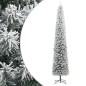 vidaXL Árbol Navidad estrecho con soporte y nieve artificial PVC 300cm vidaXL Árbol Navidad estrecho con soporte y nieve artificial PVC 300cm