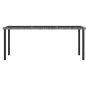 vidaXL Juego de comedor para jardín 7 piezas ratán sintético gris vidaXL Juego de comedor para jardín 7 piezas ratán sintético gris