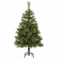 vidaXL Árbol de Navidad artificial con piñas 120 cm vidaXL Árbol de Navidad artificial con piñas 120 cm