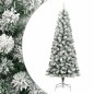 vidaXL Árbol de Navidad artificial con bisagras y nieve flocada 180 cm vidaXL Árbol de Navidad artificial con bisagras y nieve flocada 180 cm