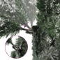 vidaXL Árbol de Navidad artificial con bisagras y nieve flocada 240 cm vidaXL Árbol de Navidad artificial con bisagras y nieve flocada 240 cm