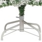 vidaXL Árbol de Navidad artificial con bisagras y nieve flocada 240 cm vidaXL Árbol de Navidad artificial con bisagras y nieve flocada 240 cm
