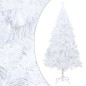 vidaXL Árbol de Navidad preiluminado con luces y bolas blanco 240 cm vidaXL Árbol de Navidad preiluminado con luces y bolas blanco 240 cm