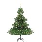 vidaXL Árbol de Navidad abeto Nordmann con LEDs y bolas verde 240 cm vidaXL Árbol de Navidad abeto Nordmann con LEDs y bolas verde 240 cm