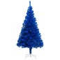 vidaXL Árbol de Navidad preiluminado con luces y bolas azul 240 cm vidaXL Árbol de Navidad preiluminado con luces y bolas azul 240 cm