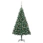 vidaXL Árbol de Navidad preiluminado con luces y bolas verde 240 cm vidaXL Árbol de Navidad preiluminado con luces y bolas verde 240 cm