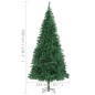 vidaXL Árbol de Navidad artificial preiluminado con luces verde 300 cm vidaXL Árbol de Navidad artificial preiluminado con luces verde 300 cm
