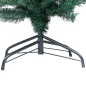 vidaXL Árbol de Navidad artificial Delgado LEDs y soporte verde 120 cm vidaXL Árbol de Navidad artificial Delgado LEDs y soporte verde 120 cm