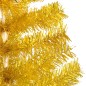 vidaXL Árbol de Navidad preiluminado con luces y bolas dorado 240 cm vidaXL Árbol de Navidad preiluminado con luces y bolas dorado 240 cm