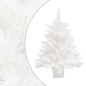 vidaXL Árbol de Navidad preiluminado con luces y bolas blanco 65 cm vidaXL Árbol de Navidad preiluminado con luces y bolas blanco 65 cm
