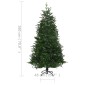 vidaXL Árbol de Navidad artificial con luces PVC&PE verde 180 cm vidaXL Árbol de Navidad artificial con luces PVC&PE verde 180 cm