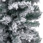 vidaXL Árbol de Navidad delgado con nieve PVC verde 120 cm vidaXL Árbol de Navidad delgado con nieve PVC verde 120 cm