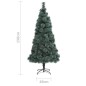 vidaXL Árbol de Navidad artificial con LEDs y bolas PVC verde 150 cm vidaXL Árbol de Navidad artificial con LEDs y bolas PVC verde 150 cm