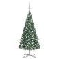 vidaXL Árbol de Navidad artificial con LED y bolas verde 400 cm vidaXL Árbol de Navidad artificial con LED y bolas verde 400 cm