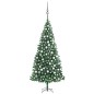vidaXL Árbol de Navidad artificial con luces LEDs y bolas verde 300 cm vidaXL Árbol de Navidad artificial con luces LEDs y bolas verde 300 cm