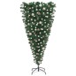 vidaXL Árbol de Navidad artificial invertido con luces y bolas 210 cm vidaXL Árbol de Navidad artificial invertido con luces y bolas 210 cm