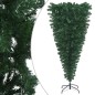 vidaXL Árbol de Navidad artificial invertido con luces y bolas 210 cm vidaXL Árbol de Navidad artificial invertido con luces y bolas 210 cm