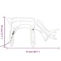 vidaXL Figura de reno Navidad 3 unidades blanco cálido 73x31x45 cm vidaXL Figura de reno Navidad 3 unidades blanco cálido 73x31x45 cm