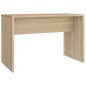 vidaXL Juego de tocador con LED madera contrachapada roble Sonoma vidaXL Juego de tocador con LED madera contrachapada roble Sonoma