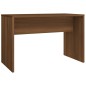 vidaXL Juego de tocador con LED madera contrachapada roble marrón vidaXL Juego de tocador con LED madera contrachapada roble marrón