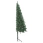 vidaXL Árbol de Navidad artificial de esquina LED y bolas verde 120 cm vidaXL Árbol de Navidad artificial de esquina LED y bolas verde 120 cm