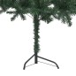 vidaXL Árbol de Navidad artificial de esquina LED y bolas verde 120 cm vidaXL Árbol de Navidad artificial de esquina LED y bolas verde 120 cm