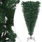 vidaXL Árbol de Navidad artificial invertido con luces y bolas 240 cm vidaXL Árbol de Navidad artificial invertido con luces y bolas 240 cm