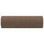 vidaXL Cojines decorativos 2 uds tela marrón 15x50 cm vidaXL Cojines decorativos 2 uds tela marrón 15x50 cm