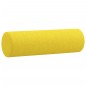 vidaXL Cojines decorativos 2 uds tela amarillo claro 15x50 cm
