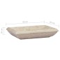 vidaXL Lavabo crema mármol 50x35x10 cm vidaXL Lavabo crema mármol 50x35x10 cm