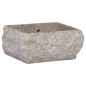 vidaXL Lavabo gris mármol 30x30x13 cm vidaXL Lavabo gris mármol 30x30x13 cm