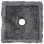 vidaXL Lavabo gris mármol 30x30x13 cm vidaXL Lavabo gris mármol 30x30x13 cm