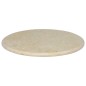 vidaXL Tablero para mesa mármol color crema Ø60x2,5 cm vidaXL Tablero para mesa mármol color crema Ø60x2,5 cm