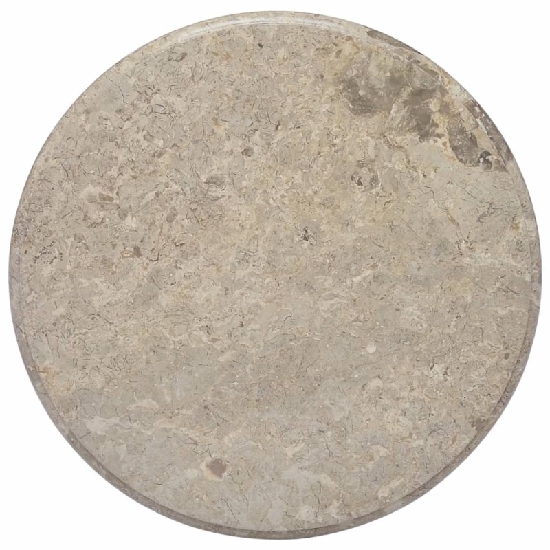 vidaXL Tablero para mesa mármol gris Ø60x2,5 cm vidaXL Tablero para mesa mármol gris Ø60x2,5 cm