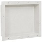vidaXL Hornacina de ducha blanco 41x51x10 cm vidaXL Hornacina de ducha blanco 41x51x10 cm